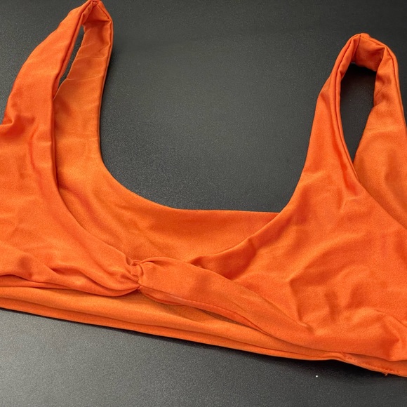 Orange two way swimsuit - Picture 2 of 9